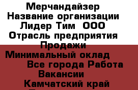 Мерчандайзер › Название организации ­ Лидер Тим, ООО › Отрасль предприятия ­ Продажи › Минимальный оклад ­ 26 000 - Все города Работа » Вакансии   . Камчатский край,Петропавловск-Камчатский г.